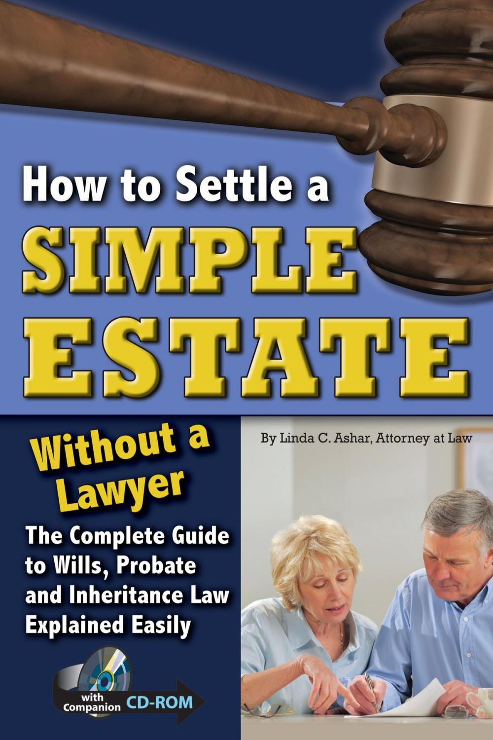 Big bigCover of How to Settle a Simple Estate Without a Lawyer: The Complete Guide to Wills, Probate, and Inheritance Law Explained Easily