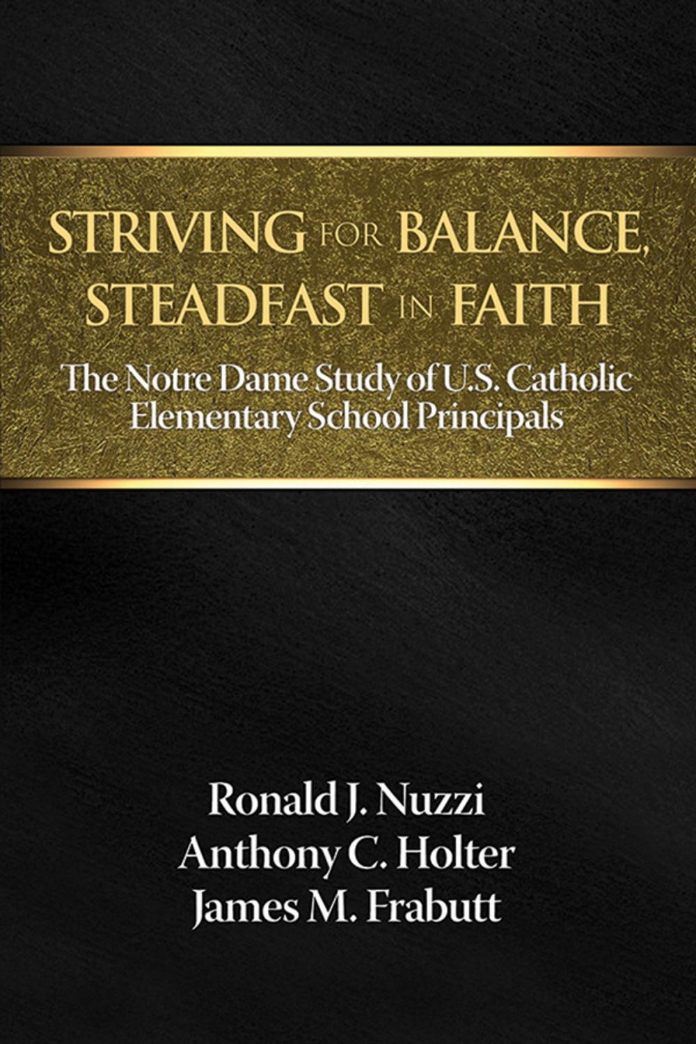 Big bigCover of Striving for Balance, Steadfast in Faith