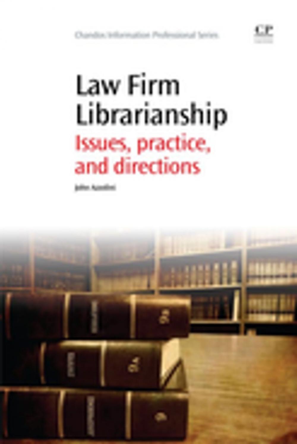 Big bigCover of Law Firm Librarianship