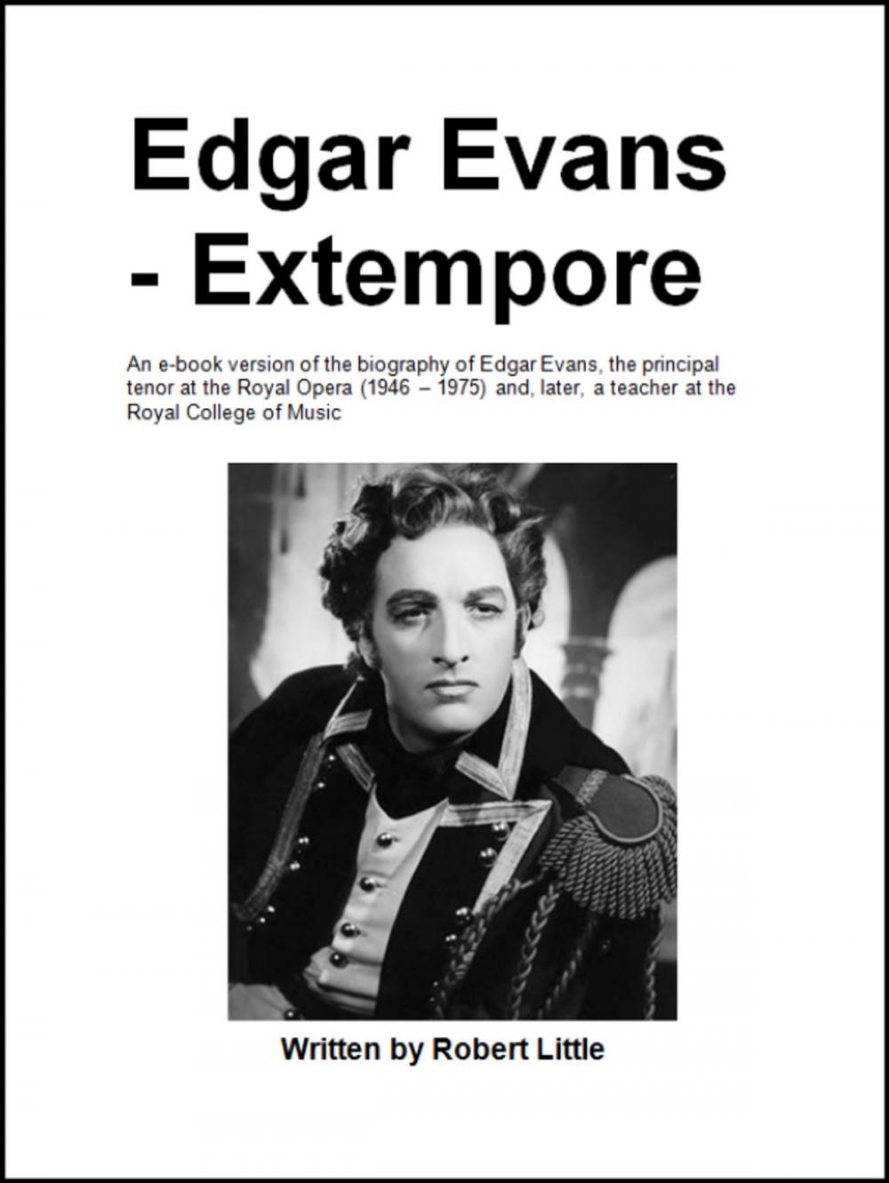 Big bigCover of Edgar Evans - Extempore