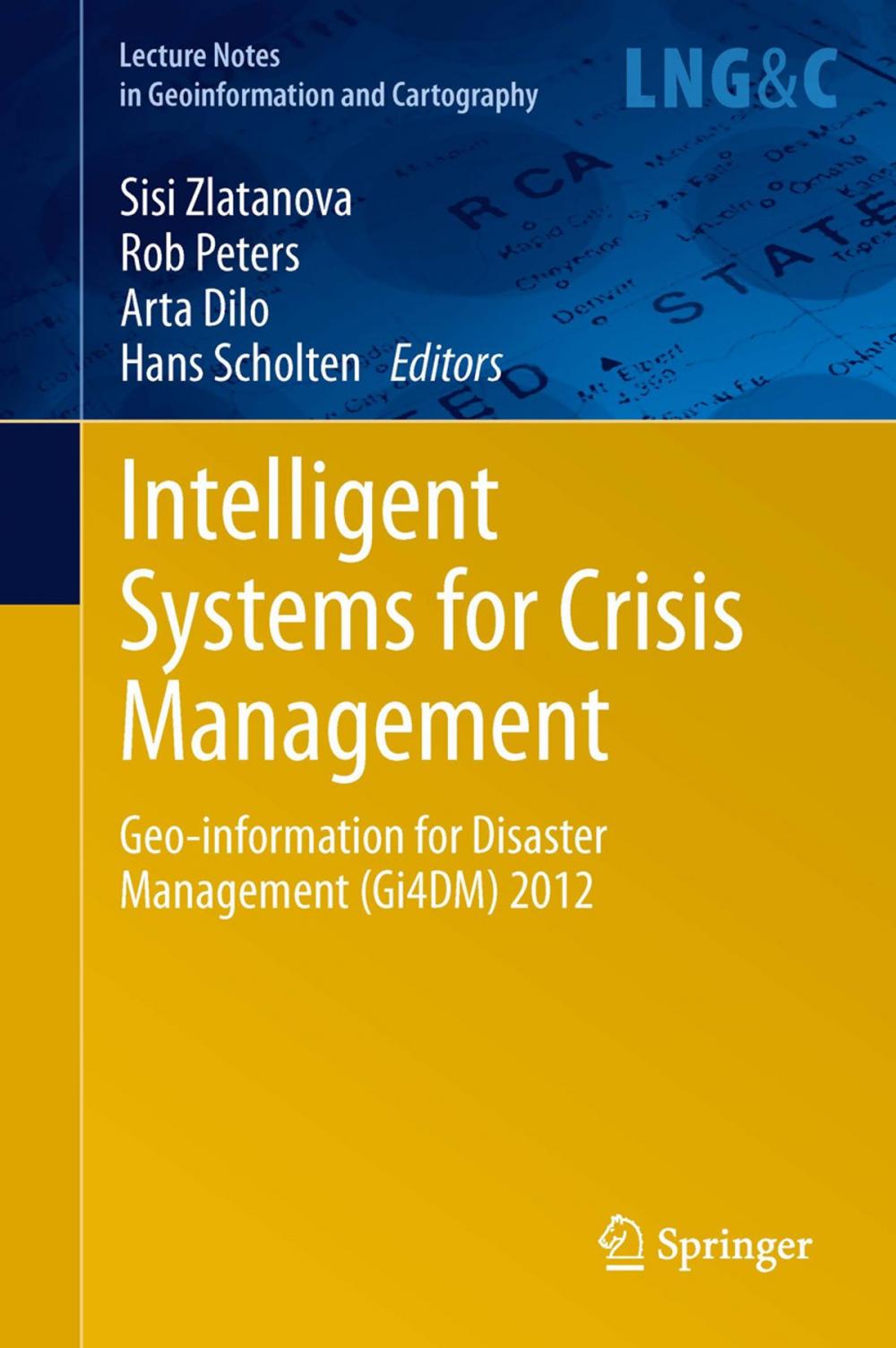 Big bigCover of Intelligent Systems for Crisis Management