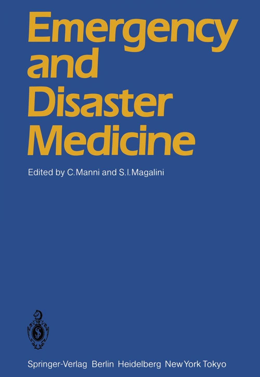 Big bigCover of Emergency and Disaster Medicine