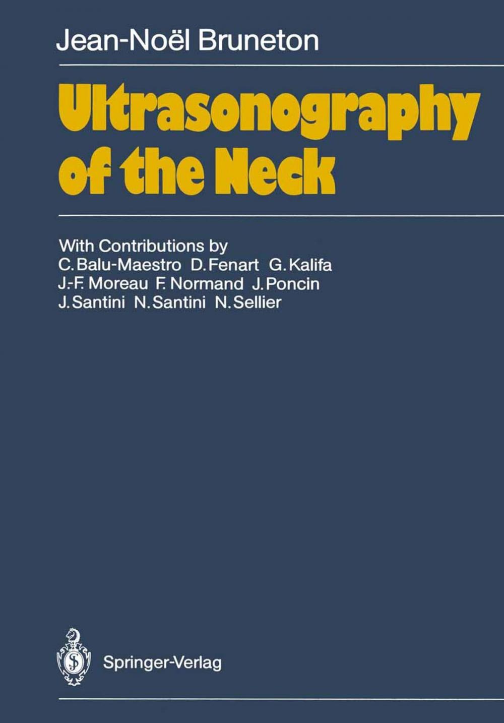 Big bigCover of Ultrasonography of the Neck