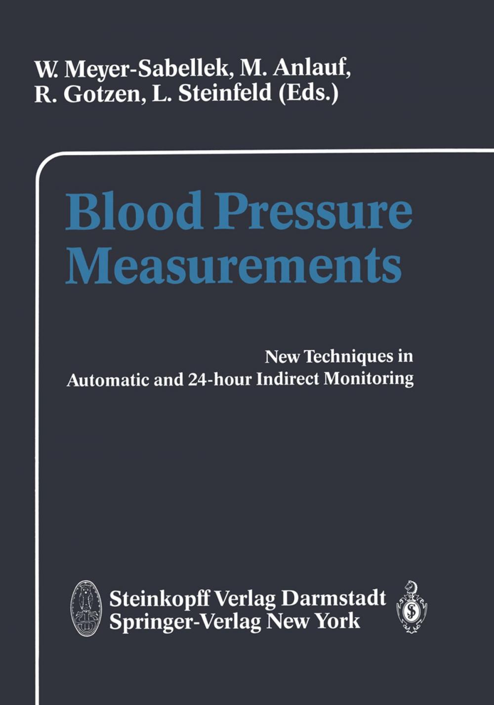 Big bigCover of Blood Pressure Measurements
