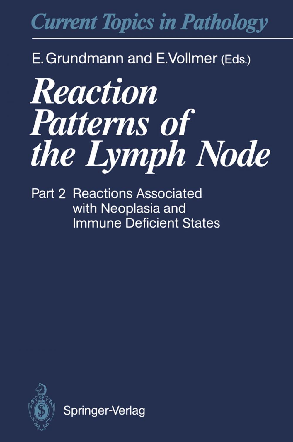 Big bigCover of Reaction Patterns of the Lymph Node