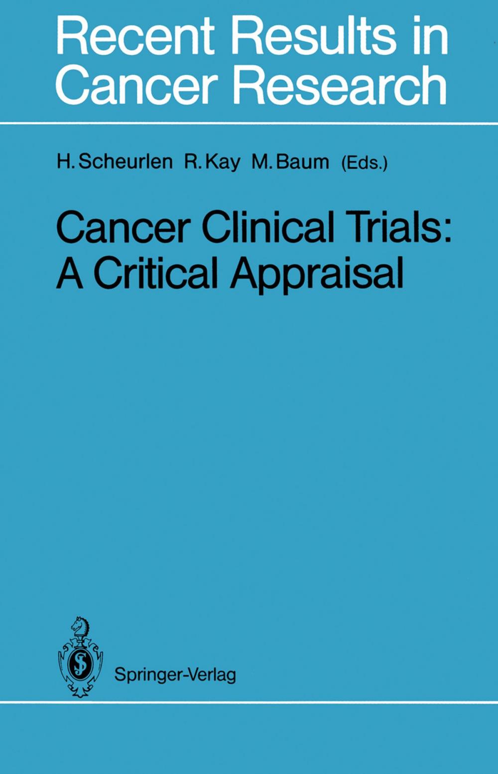 Big bigCover of Cancer Clinical Trials