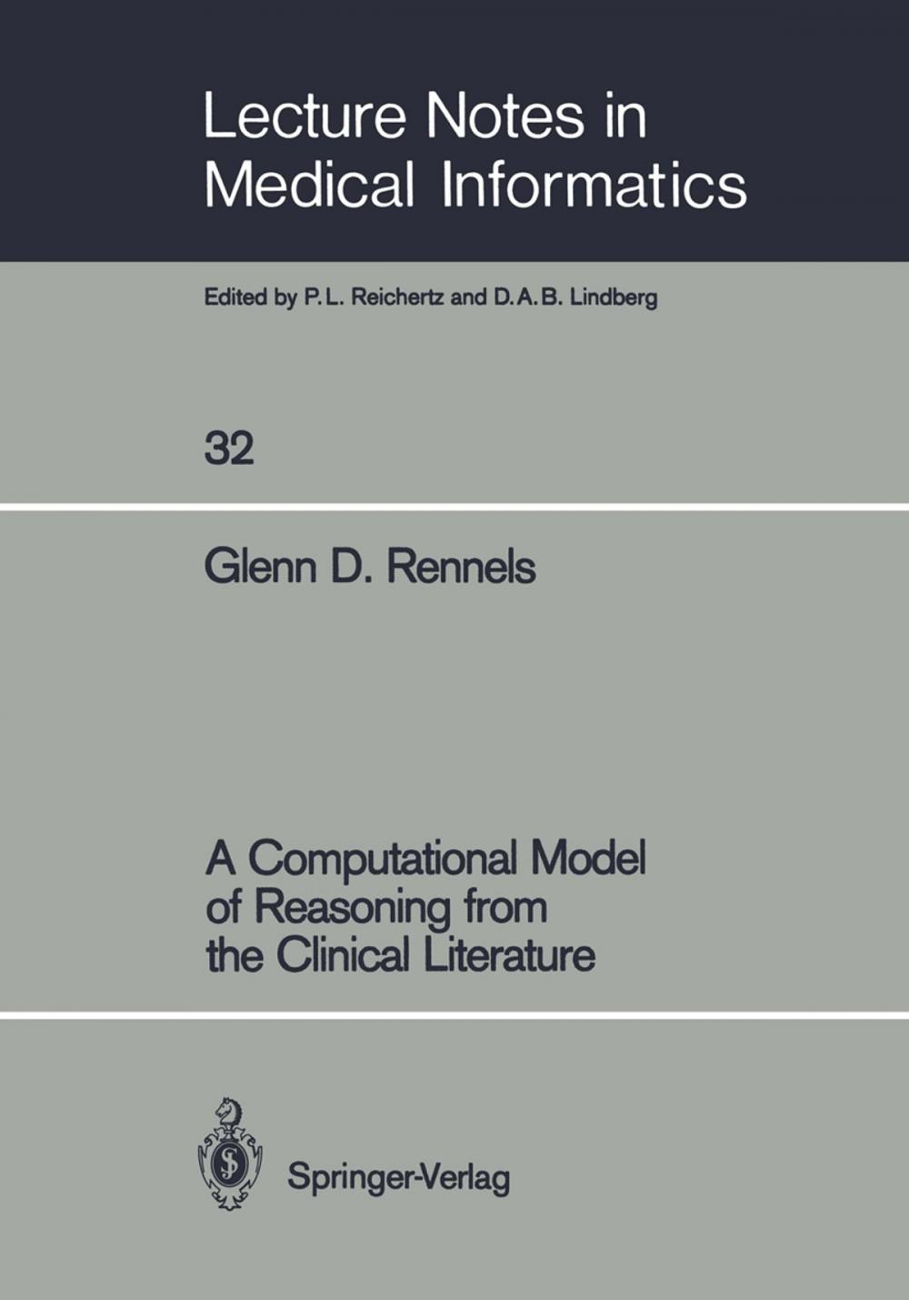Big bigCover of A Computational Model of Reasoning from the Clinical Literature