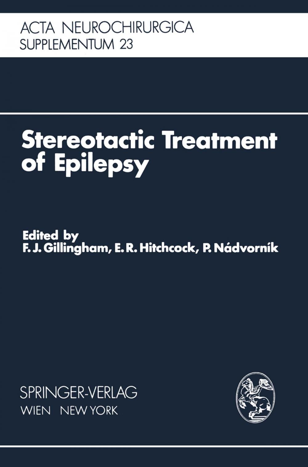 Big bigCover of Stereotactic Treatment of Epilepsy