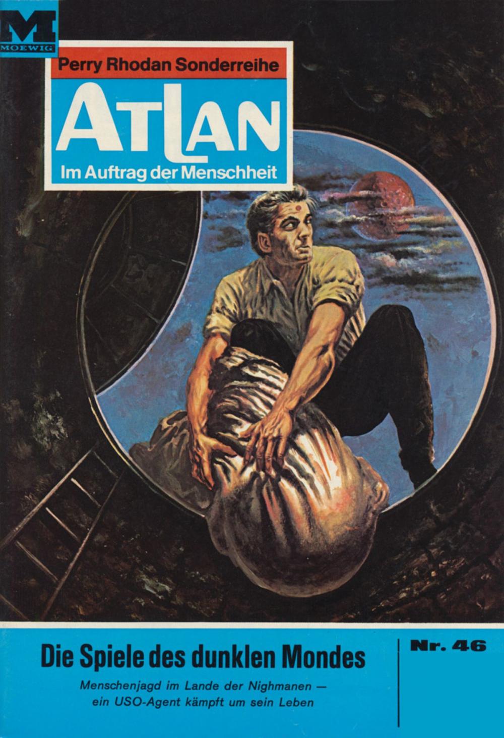 Big bigCover of Atlan 46: Die Spiele des dunklen Mondes