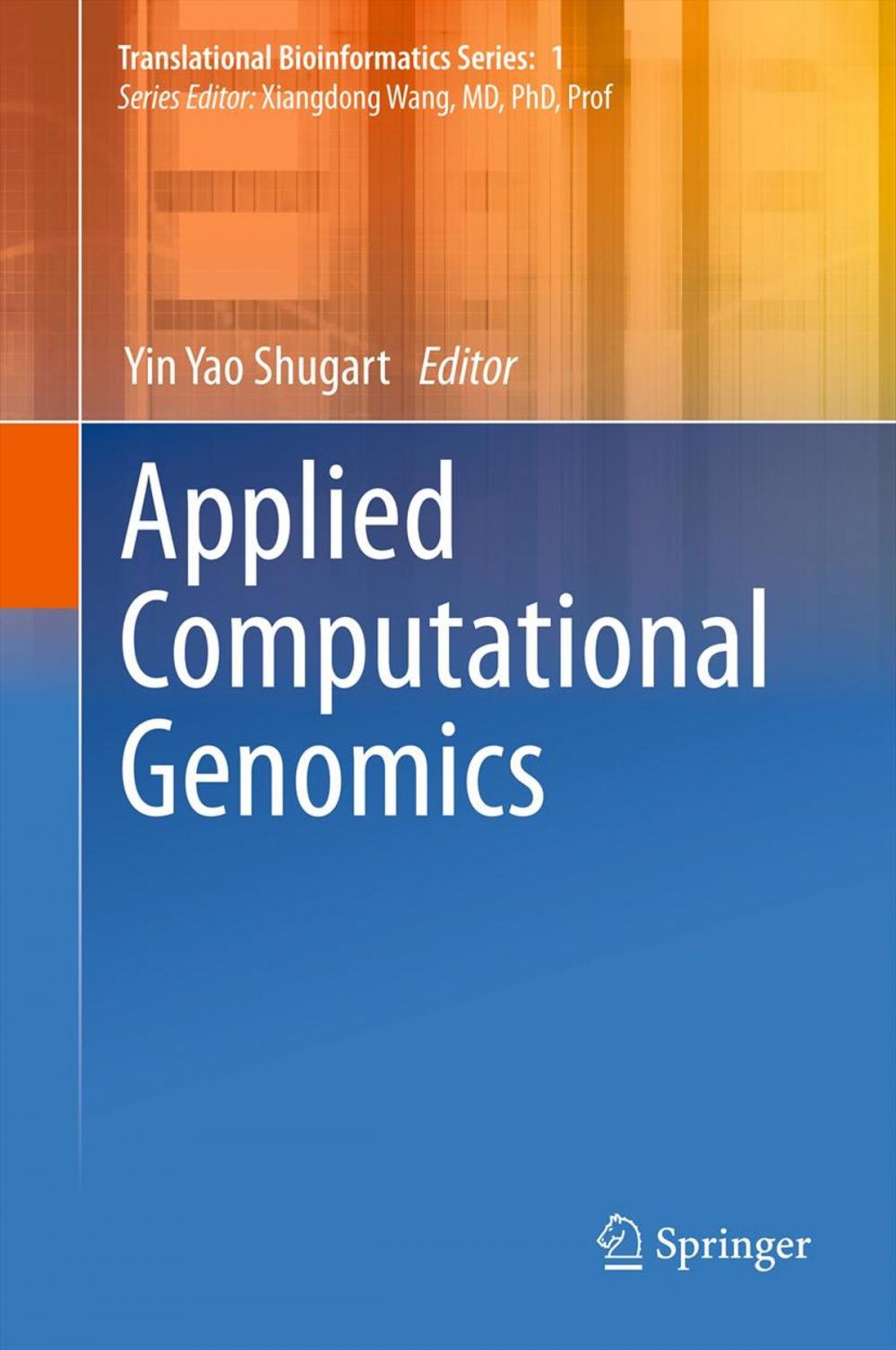 Big bigCover of Applied Computational Genomics