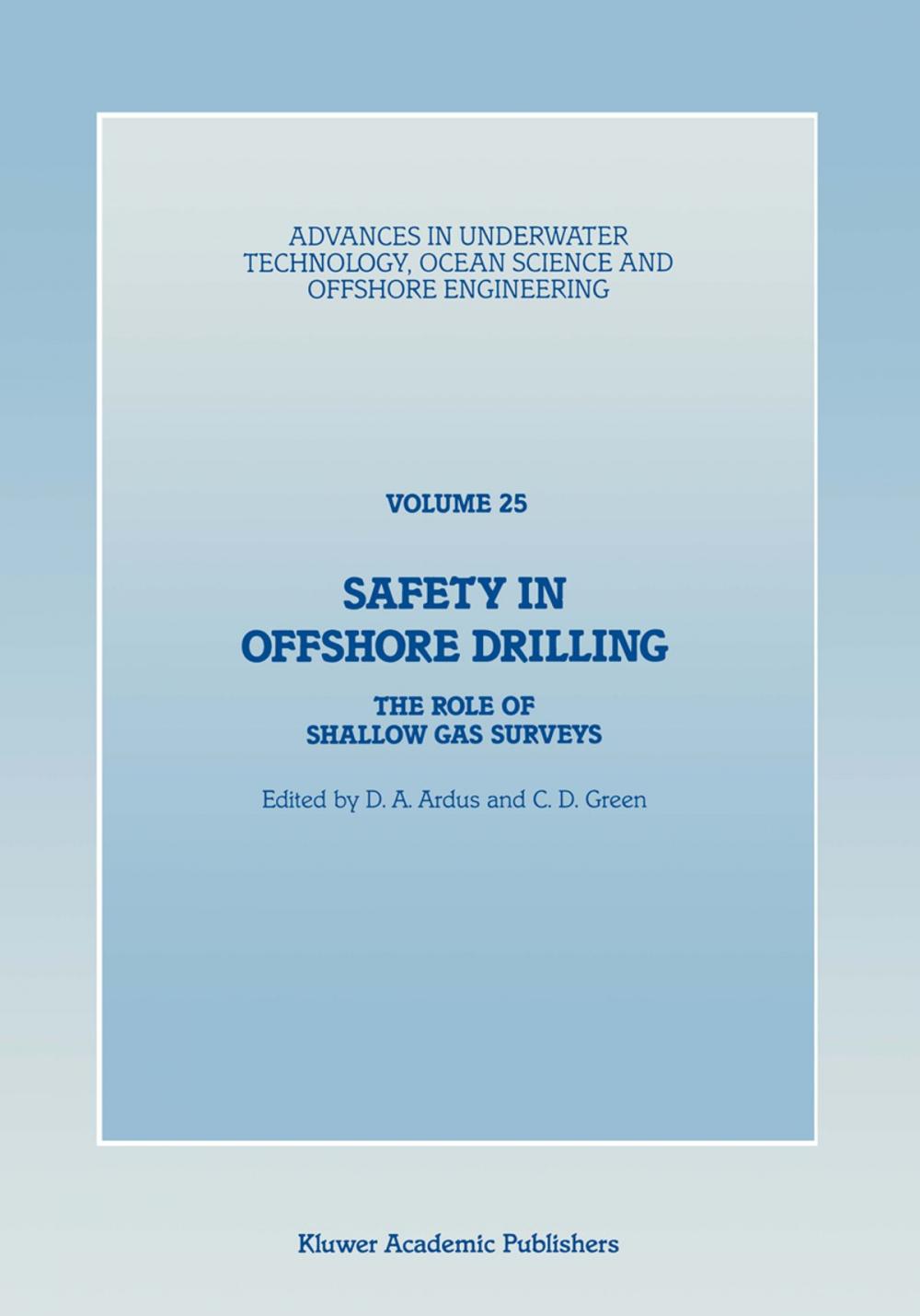 Big bigCover of Safety in Offshore Drilling