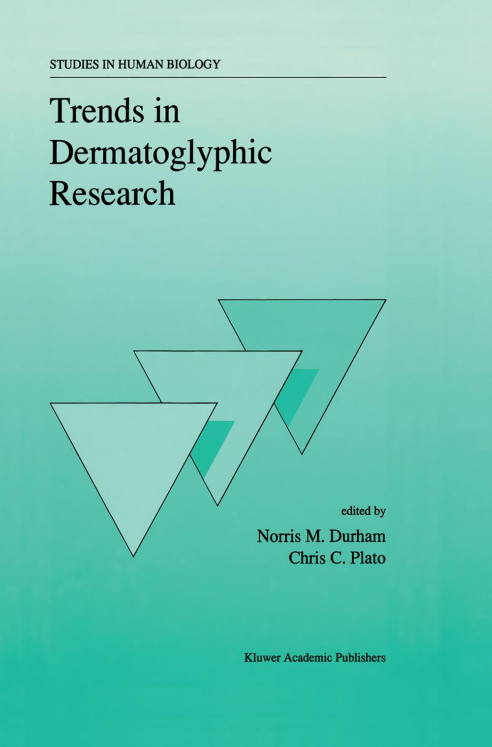 Big bigCover of Trends in Dermatoglyphic Research