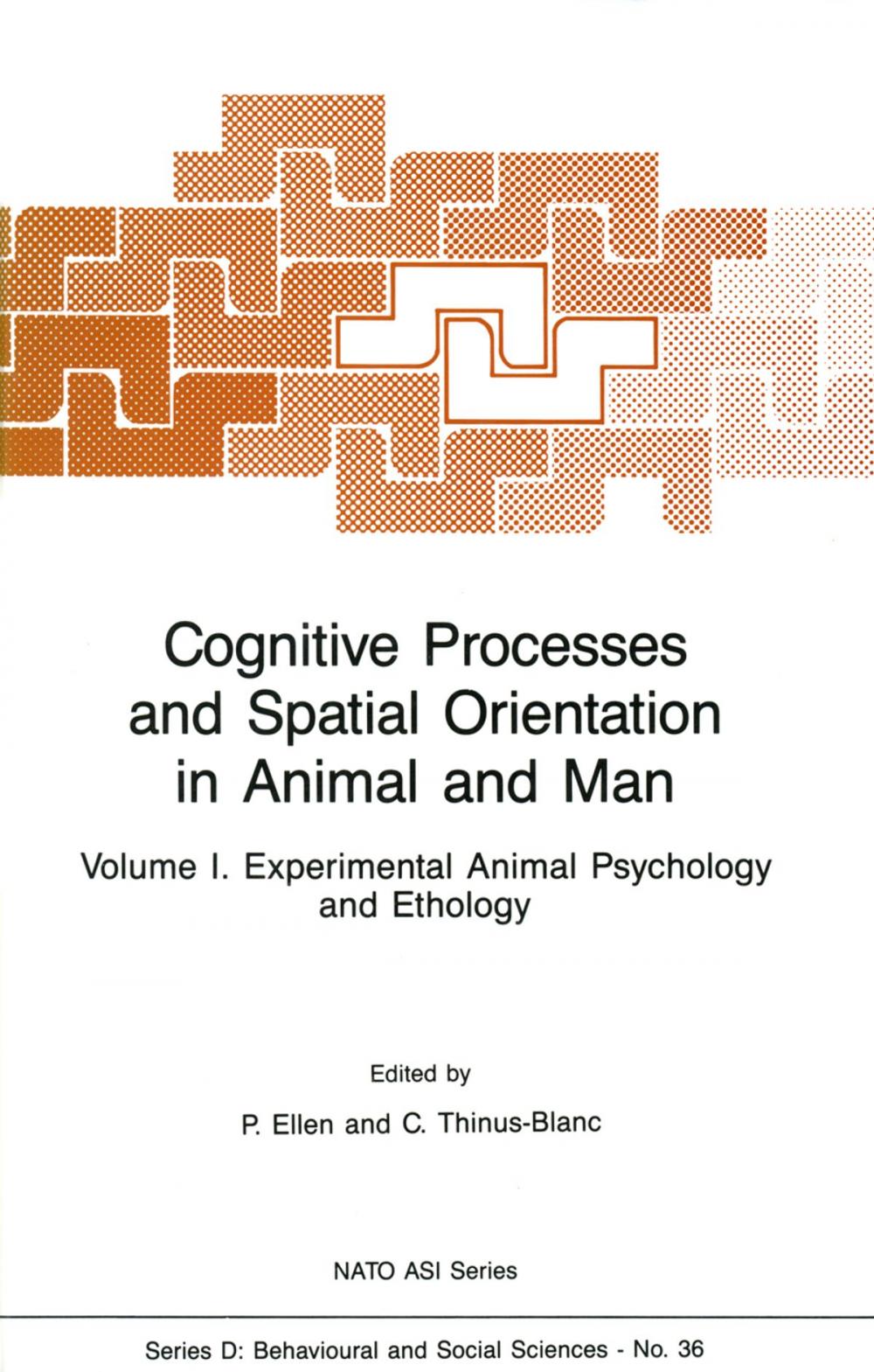 Big bigCover of Cognitive Processes and Spatial Orientation in Animal and Man