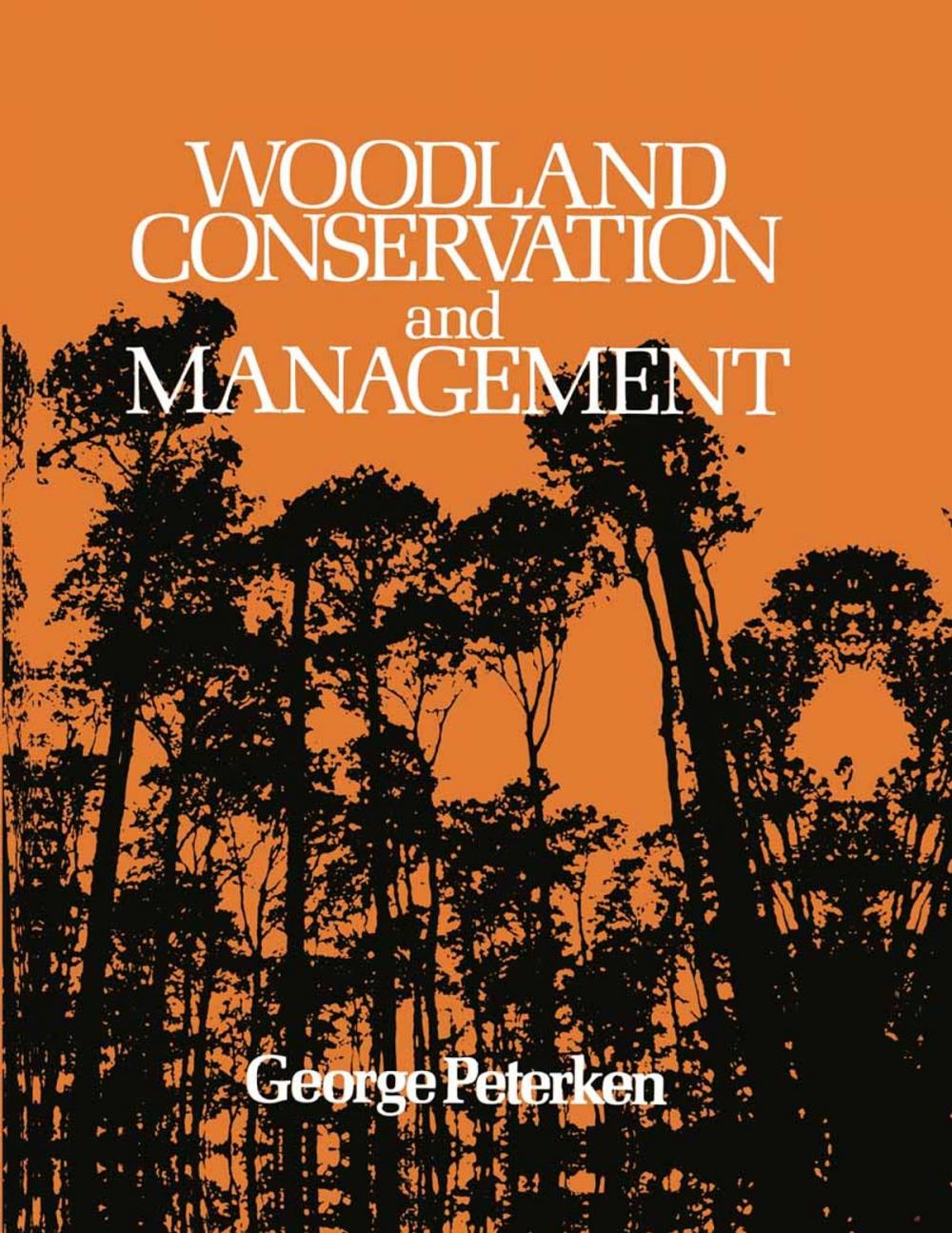 Big bigCover of Woodland Conservation and Management