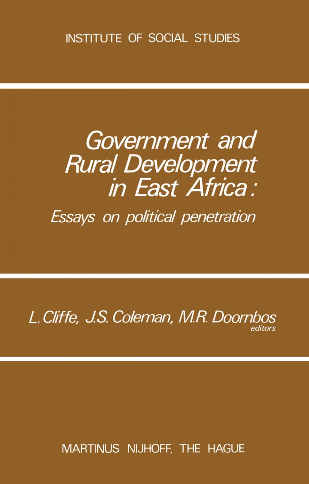 Big bigCover of Government and Rural Development in East Africa