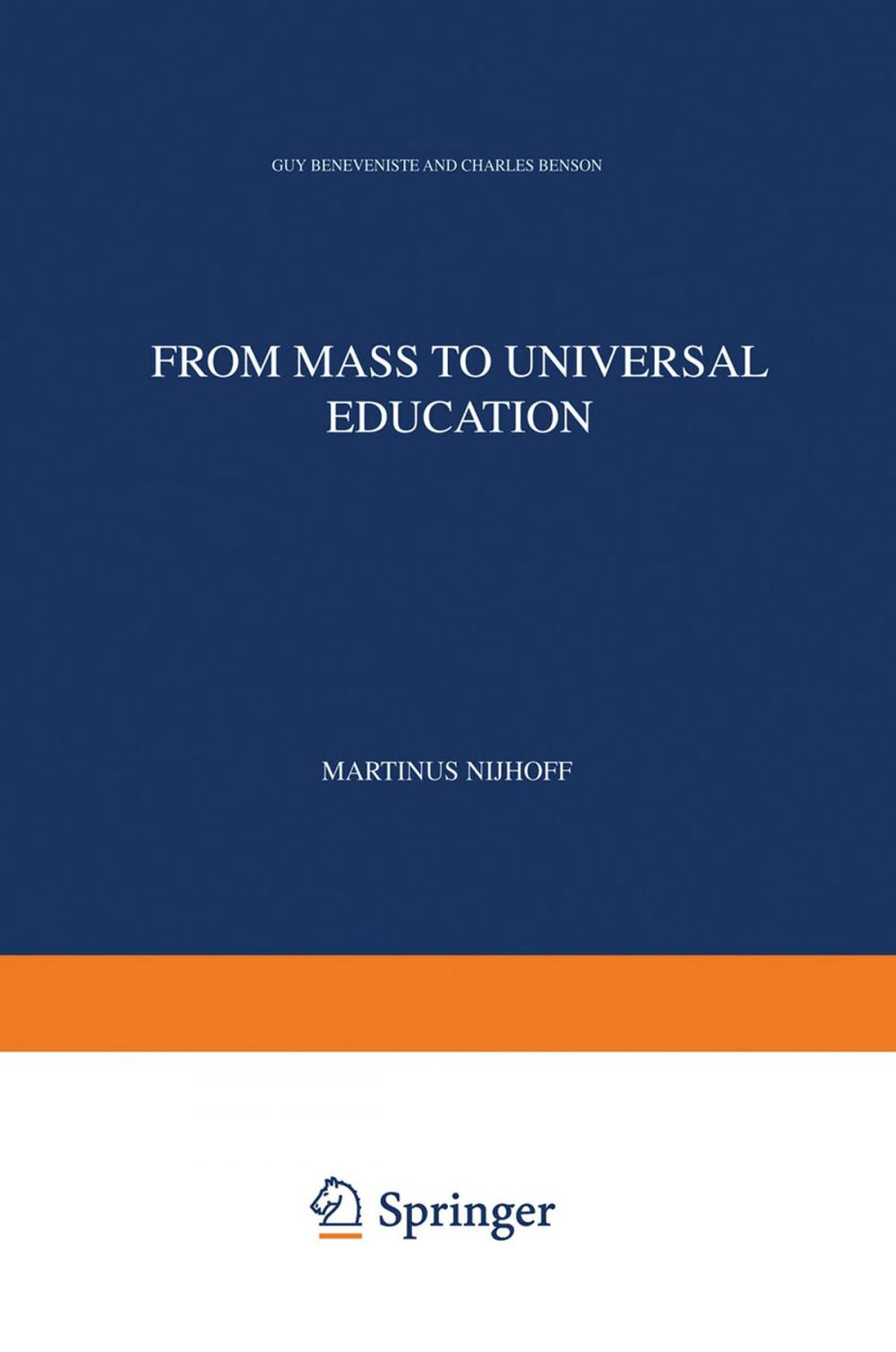 Big bigCover of From Mass to Universal Education
