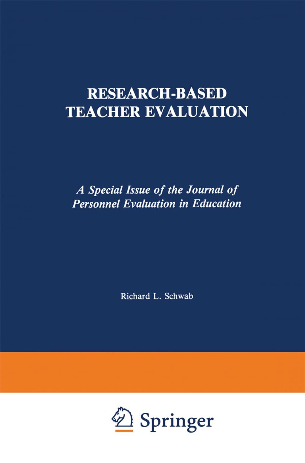 Big bigCover of Research-Based Teacher Evaluation