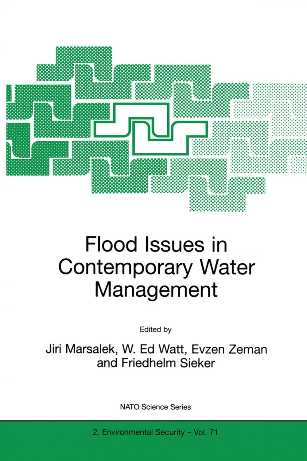 Big bigCover of Flood Issues in Contemporary Water Management