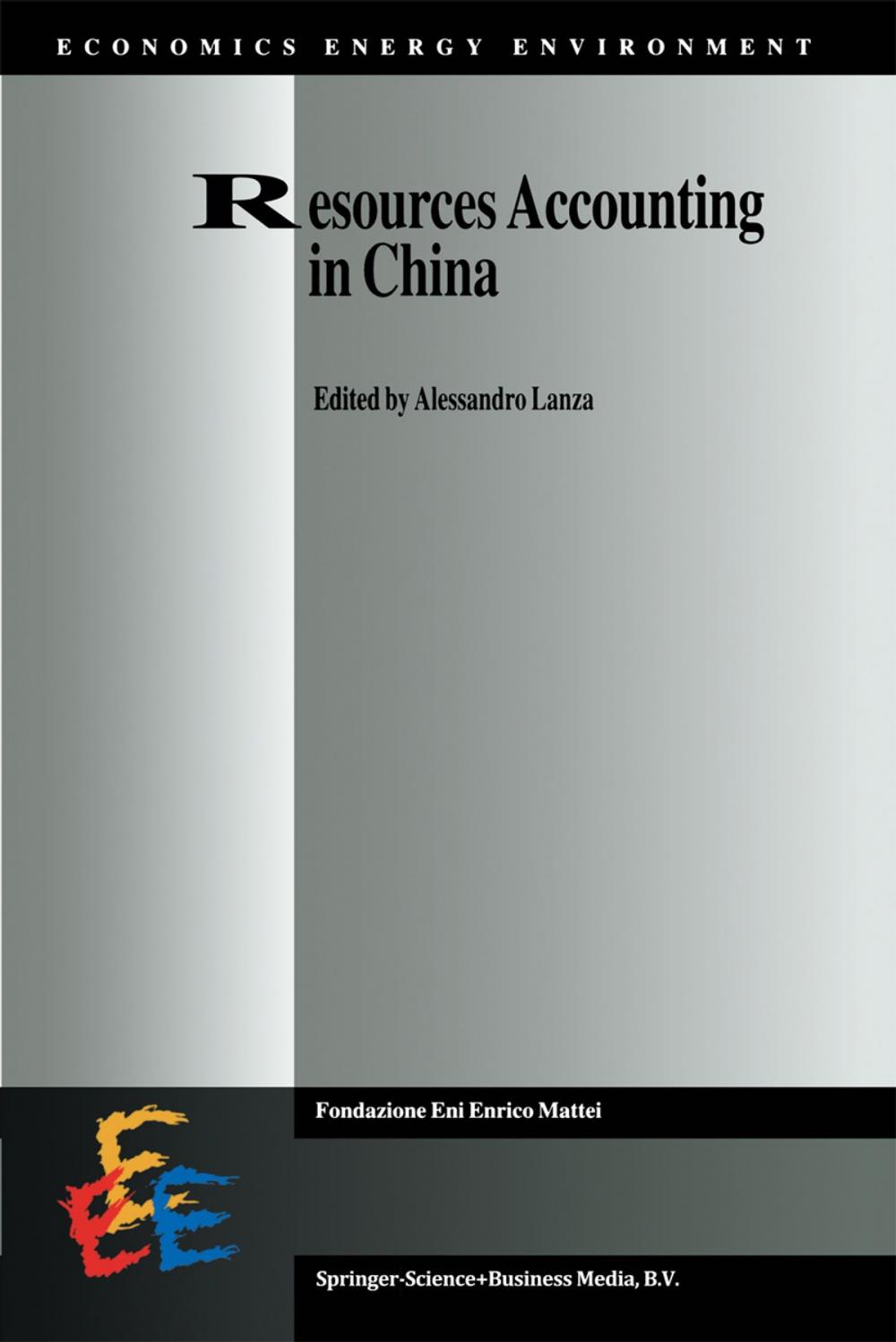 Big bigCover of Resources Accounting in China