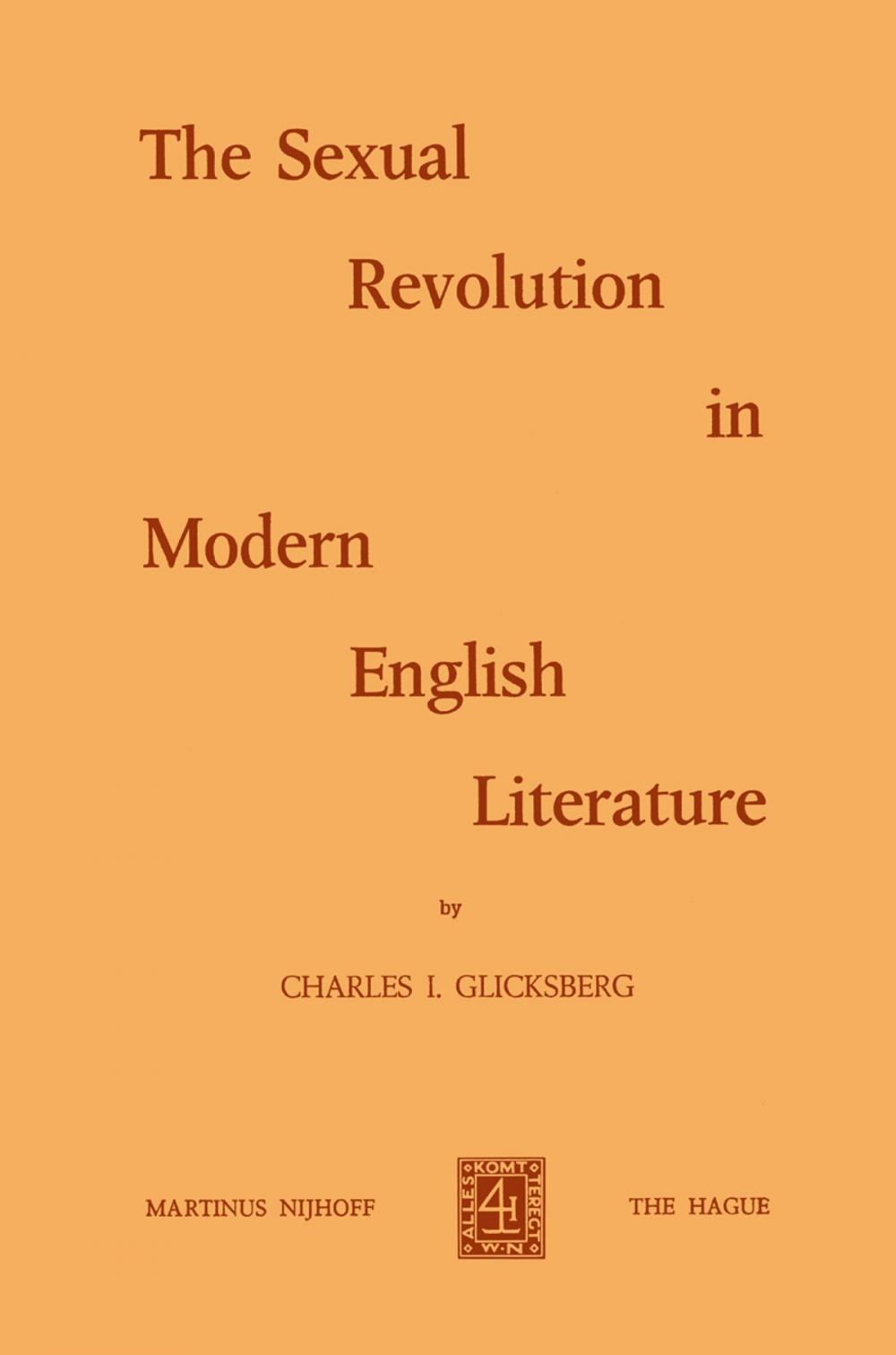 Big bigCover of The Sexual Revolution in Modern English Literature