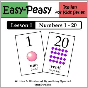 Book cover of Italian Lesson 1: Numbers 1 to 20
