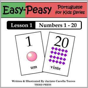 Cover of Portuguese Lesson 1: Numbers 1 to 20