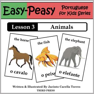Cover of Portuguese Lesson 3: Animals
