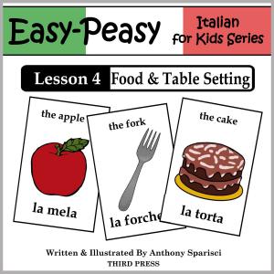 Book cover of Italian Lesson 4: Food & Table Setting