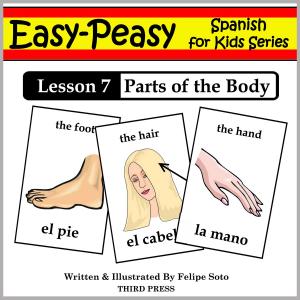 Book cover of Spanish Lesson 7: Parts of the Body