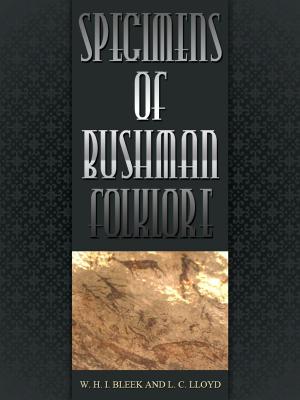 Book cover of Specimens Of Bushman Folklore