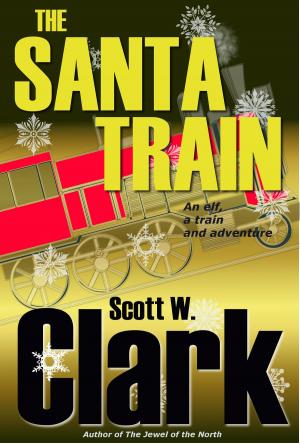 Book cover of The Santa Train--an Archon Christmas fantasy