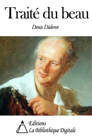 Cover of the book Traité du beau by Denis Diderot