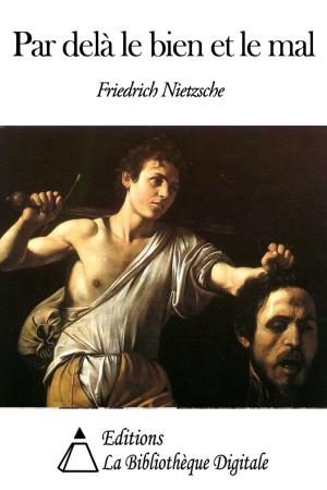 Cover of the book Par delà le bien et le mal by François Fertiault