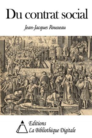 Cover of the book Du contrat social by Anna de Noailles