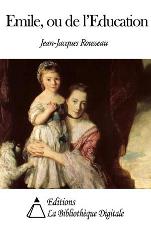 Book cover of Emile, ou De l’éducation