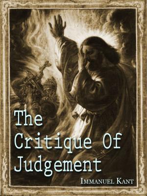 Book cover of The Critique Of Judgement