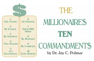 Book cover of Millionaire's 10 Commandments