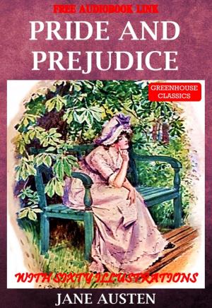Cover of the book Pride and prejudice (Complete & Illustrated ) (Free Audio Link) by Adrian White