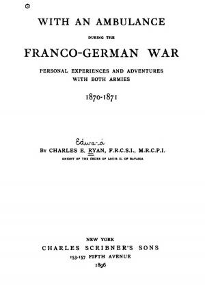 Book cover of With an ambulance during the Franco-German war