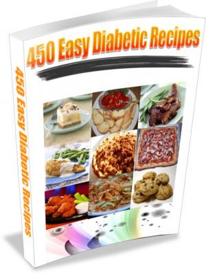 Book cover of 450 Easy Diabetic Recipes