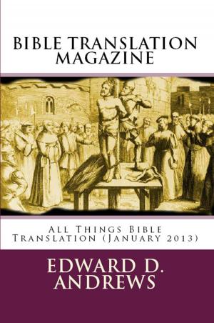 Book cover of BIBLE TRANSLATION MAGAZINE: All Things Bible Translation (January 2013)