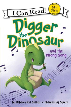 Book cover of Digger the Dinosaur and the Wrong Song