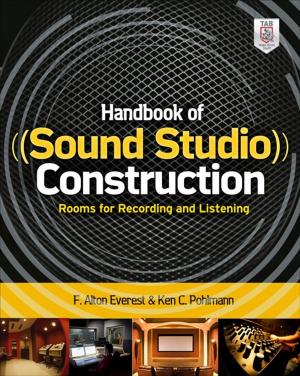 Cover of Handbook of Sound Studio Construction: Rooms for Recording and Listening
