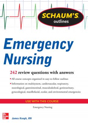 Book cover of Schaum's Outline of Emergency Nursing