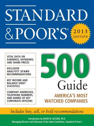 Cover of the book Standard and Poors 500 Guide 2013 by James Robbins