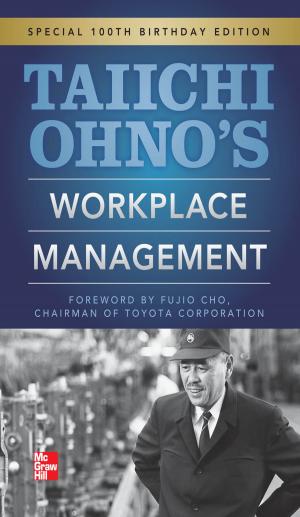 Cover of the book Taiichi Ohnos Workplace Management by James Hasik, Stacey Rudnick, Ryan Hackney