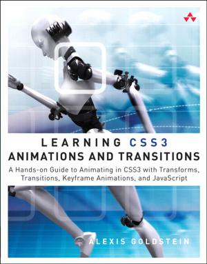Cover of the book Learning CSS3 Animations and Transitions by Cédric Ducrocq
