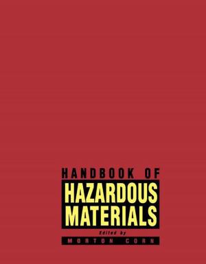 Cover of the book Handbook of Hazardous Materials by Firas Awaja, Dumitru Pavel