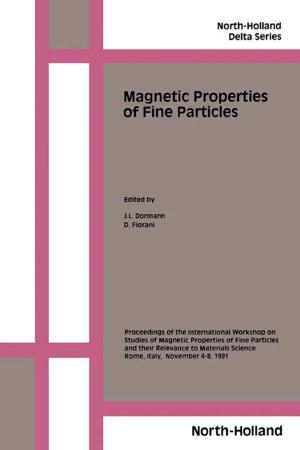 Cover of the book Magnetic Properties of Fine Particles by Mu Ramkumar