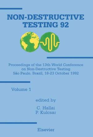 Cover of the book Non-Destructive Testing '92 by Kapil Gupta, Neelesh Kumar Jain, Rolf Laubscher